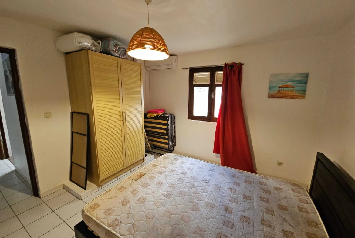 Appartement F2 climatisé et meublé au Diamant - Bon investissement 