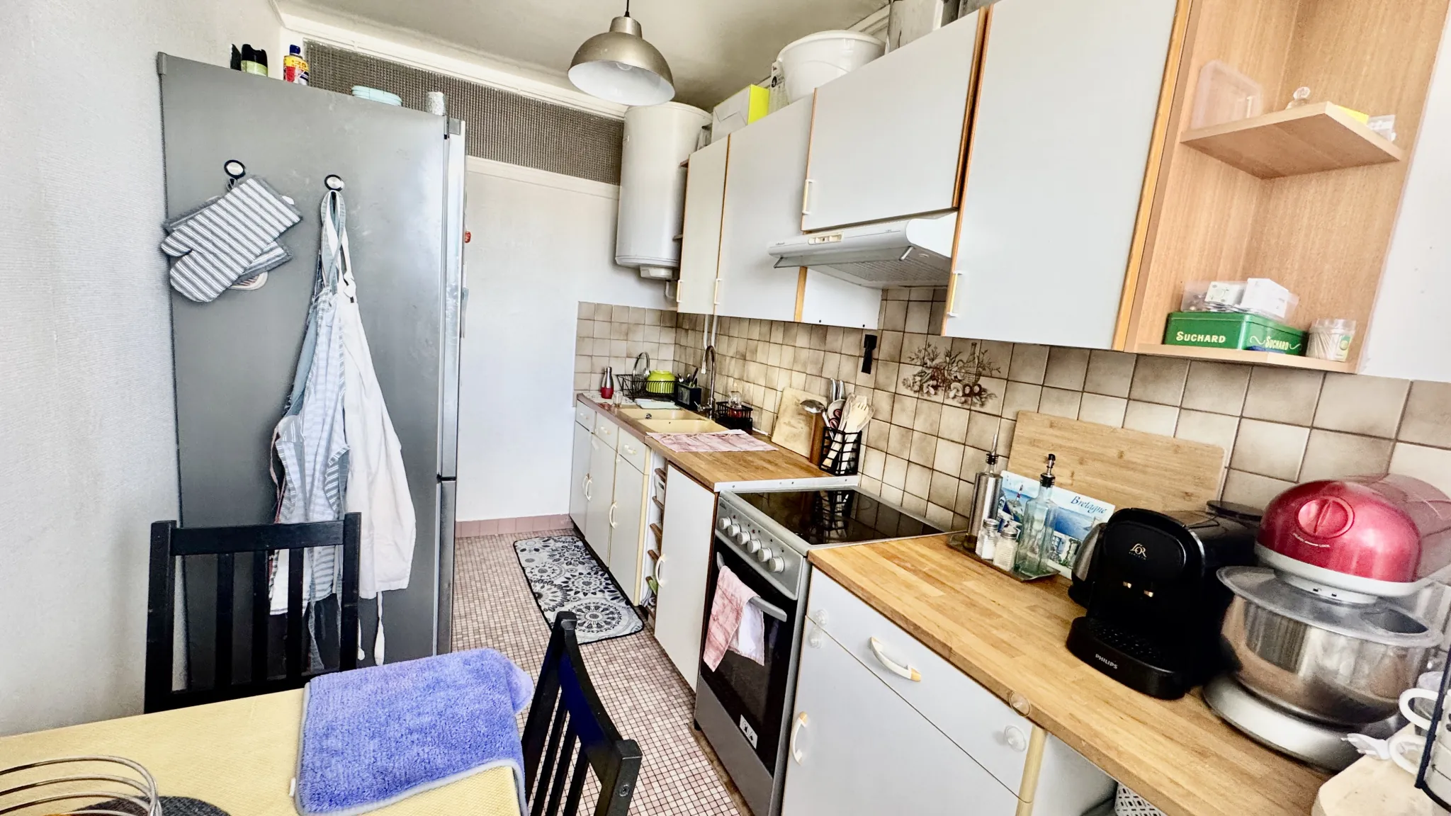 Appartement 4 pièces lumineux avec parking et cave à Mantes-la-Ville 