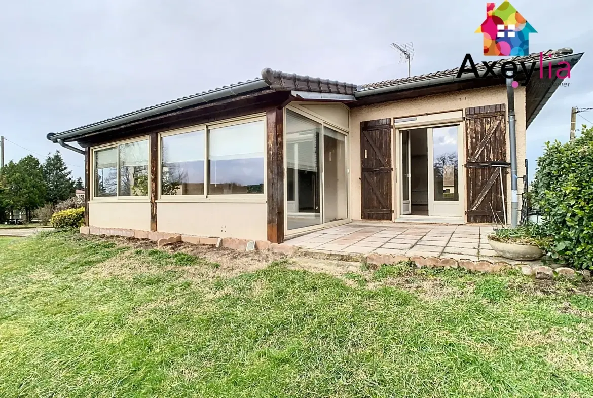 Belle maison avec 3 chambres, garage et terrain constructible à Saint-Romain-la-Motte 