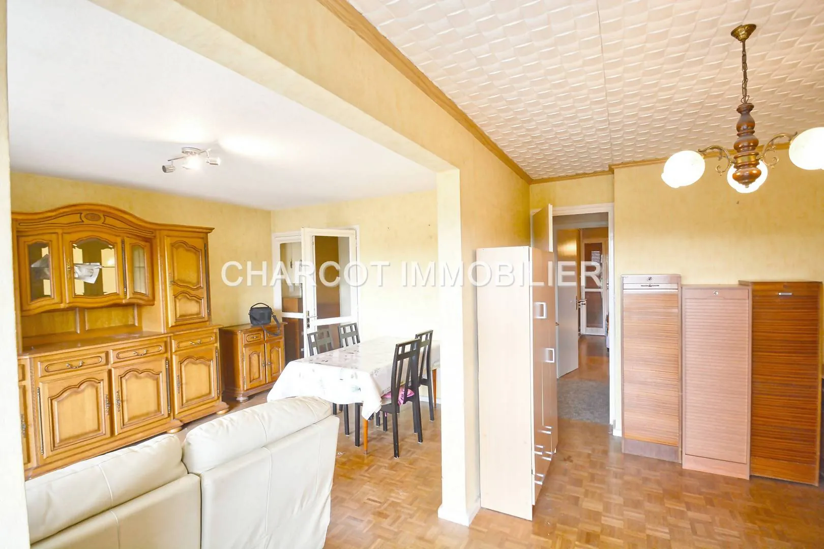 Appartement 3 pièces avec cave, garage et vue dégagée à Sainte-Foy-lès-Lyon 