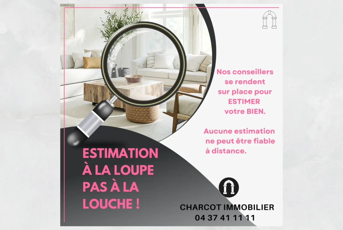 Appartement 3 pièces avec cave, garage et vue dégagée à Sainte-Foy-lès-Lyon 
