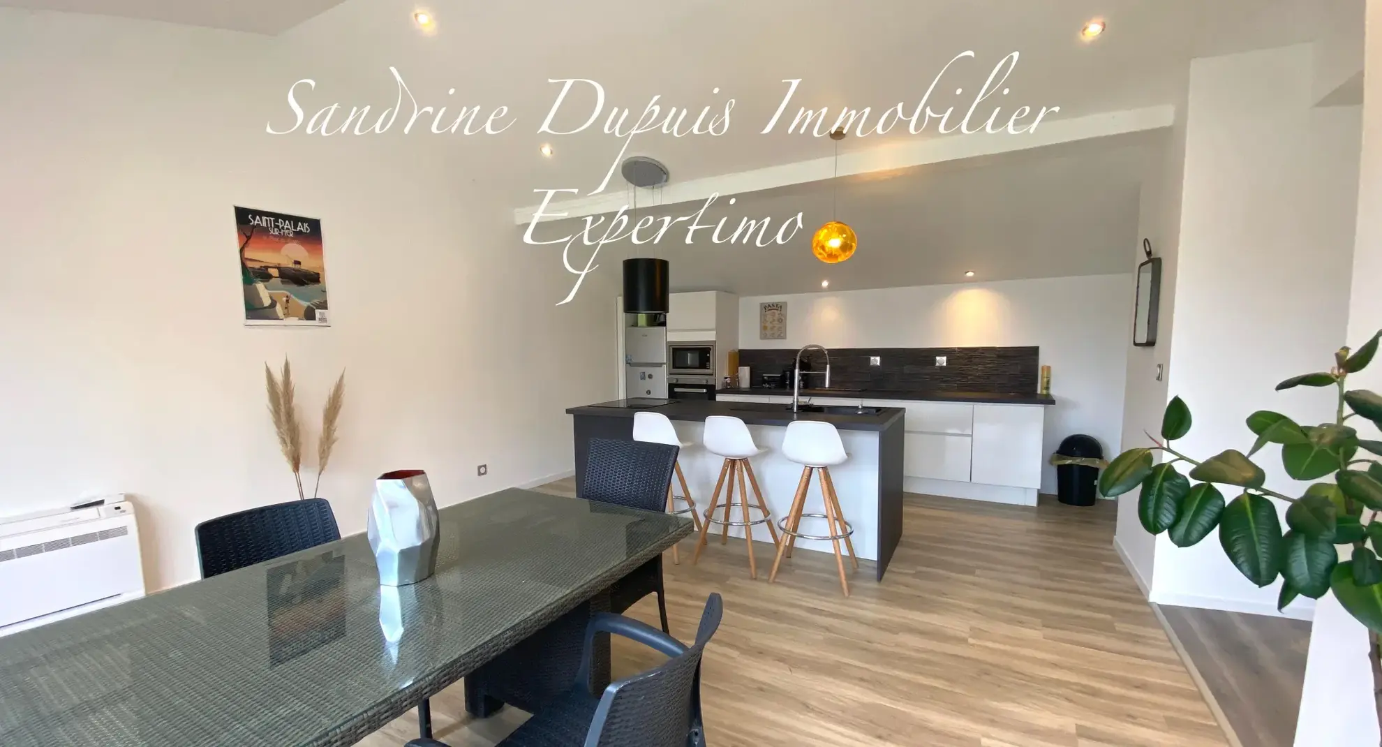Maison charentaise entièrement rénovée avec 3 chambres, garage et belle vue campagne près de Saintes 