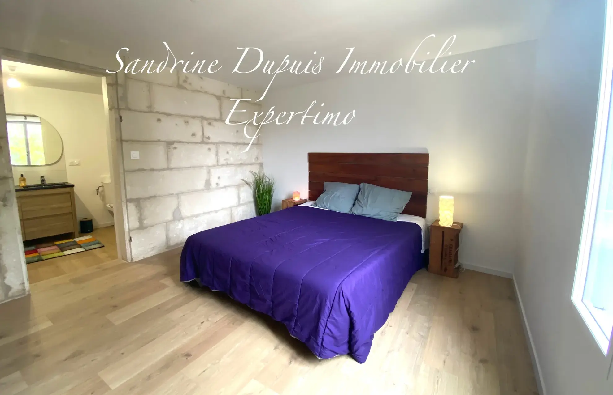 Maison charentaise entièrement rénovée avec 3 chambres, garage et belle vue campagne près de Saintes 
