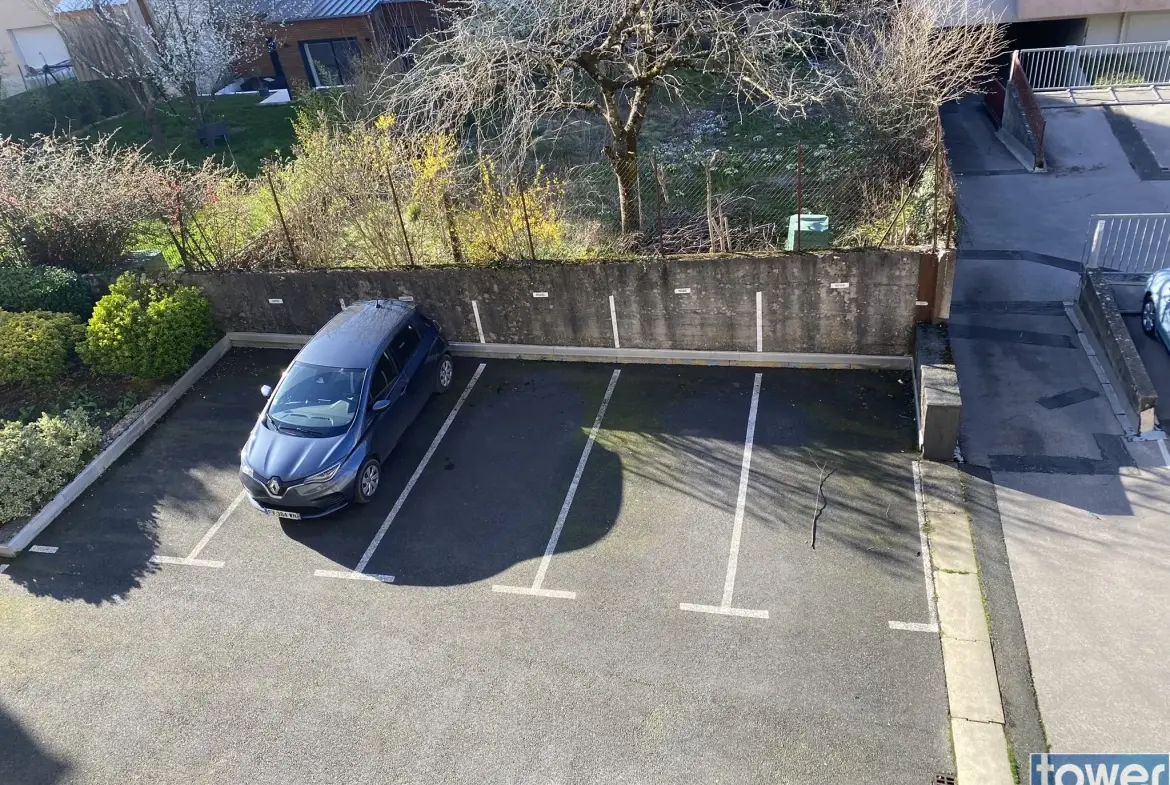 Appartement 2 pièces à Rodez - 47 m² avec balcon, cave et parking 