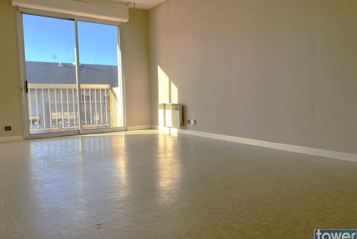 Appartement 2 pièces à Rodez - 47 m² avec balcon, cave et parking 