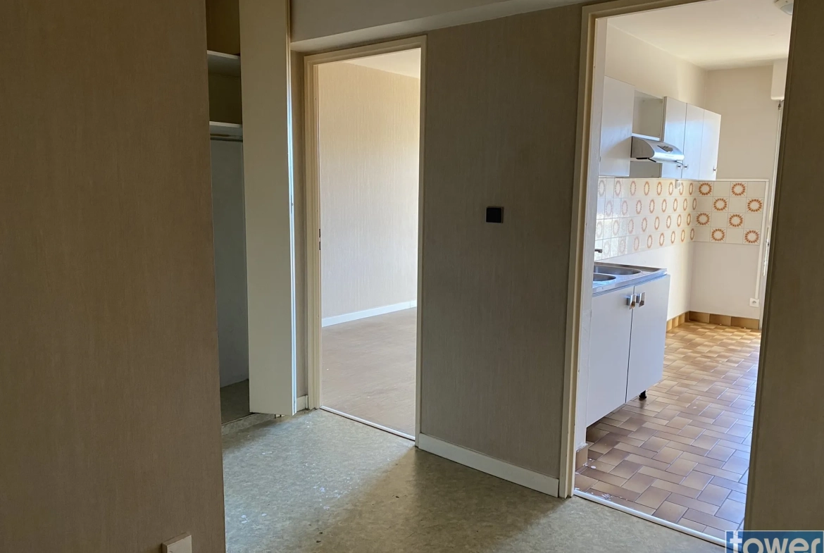 Appartement 2 pièces à Rodez - 47 m² avec balcon, cave et parking 