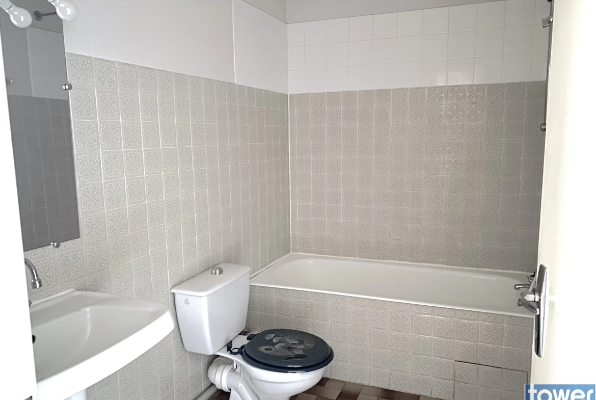 Appartement 2 pièces à Rodez - 47 m² avec balcon, cave et parking 