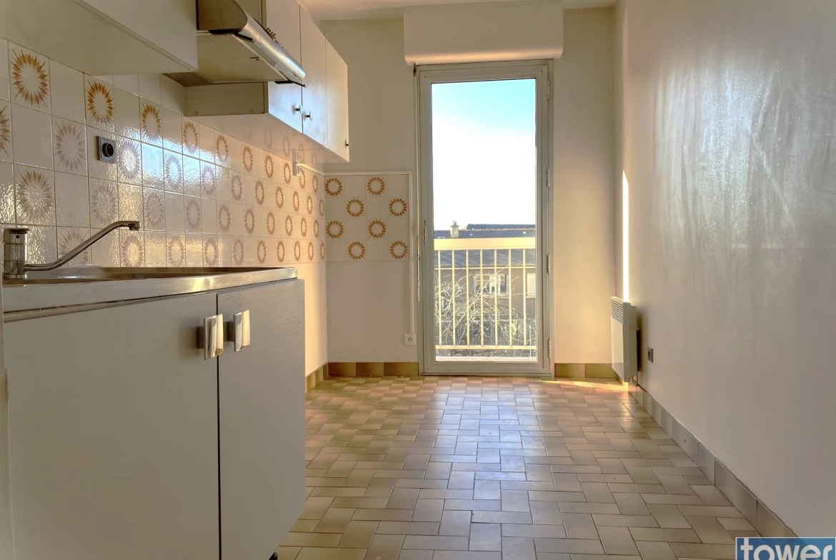 Appartement 2 pièces à Rodez - 47 m² avec balcon, cave et parking 