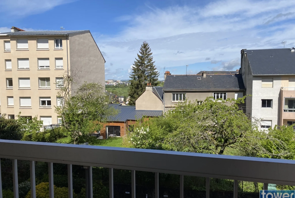 Appartement 2 pièces à Rodez - 47 m² avec balcon, cave et parking 
