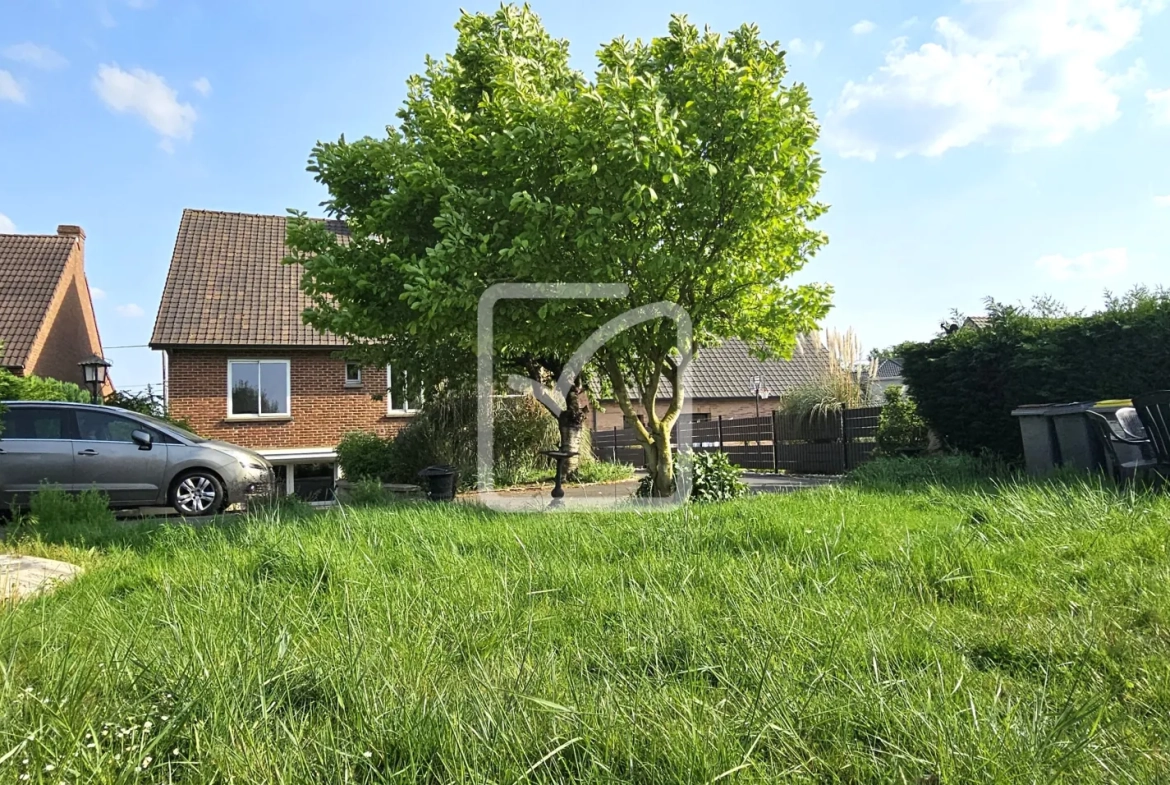 Villa individuelle de 132 m² avec jardin, garage et sous-sol à Annoeullin 