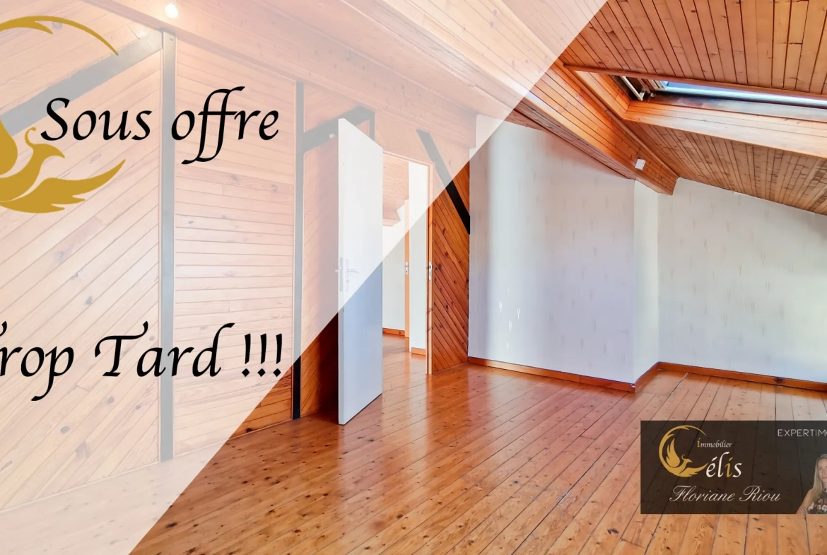 Maison de ville avec jardin à Bourgoin-Jallieu - Charmante et atypique 