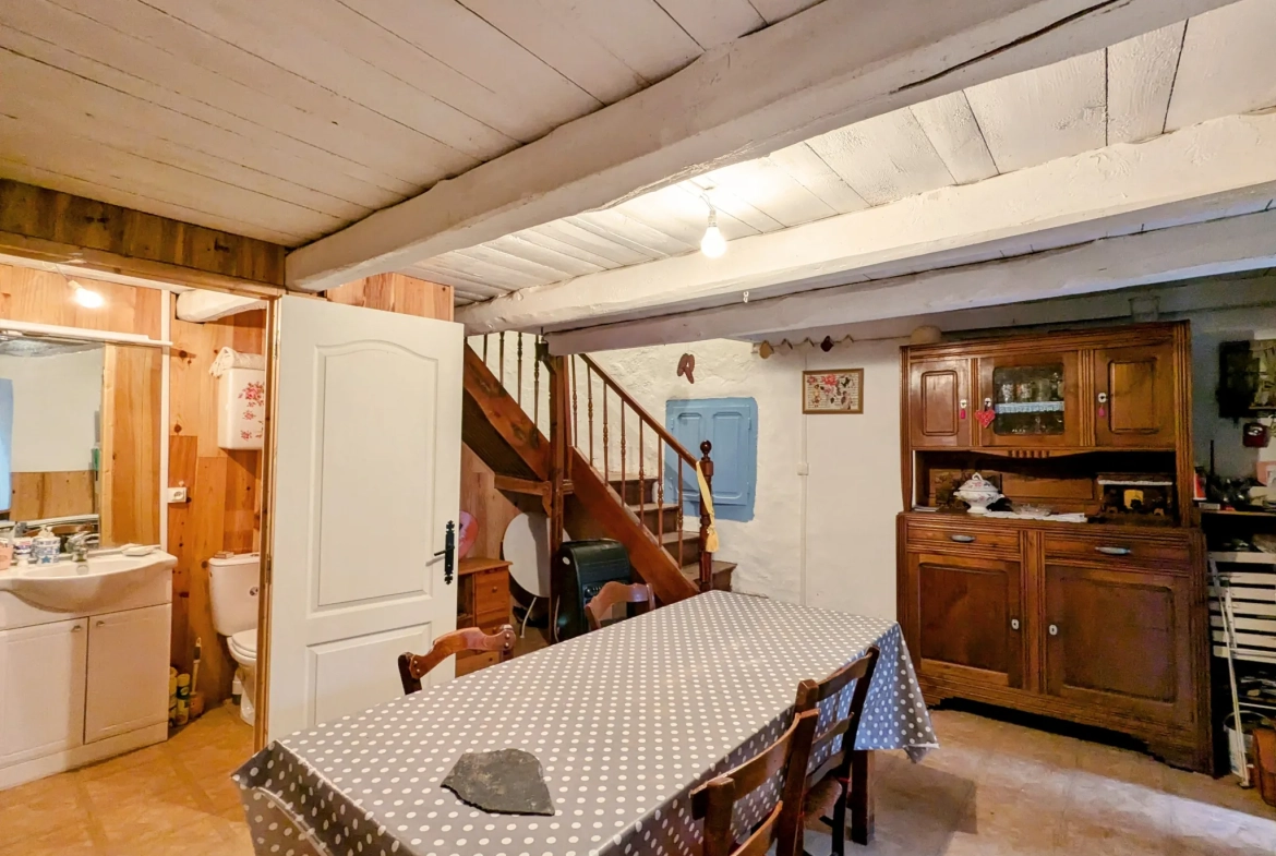Maison de village à Cambons-et-Salvergues, proche nature, à petit prix 