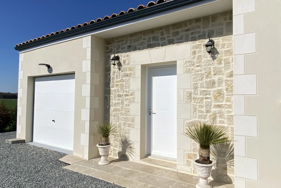 Vente maison neuve 3 chambres à Champagnolles près de Gémozac 