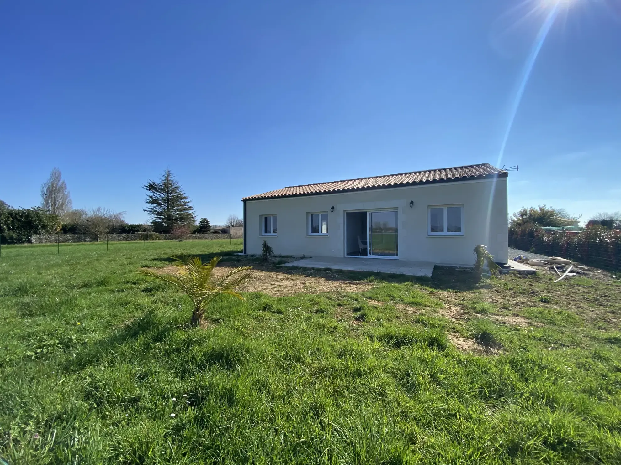 Vente maison neuve 3 chambres à Champagnolles près de Gémozac 