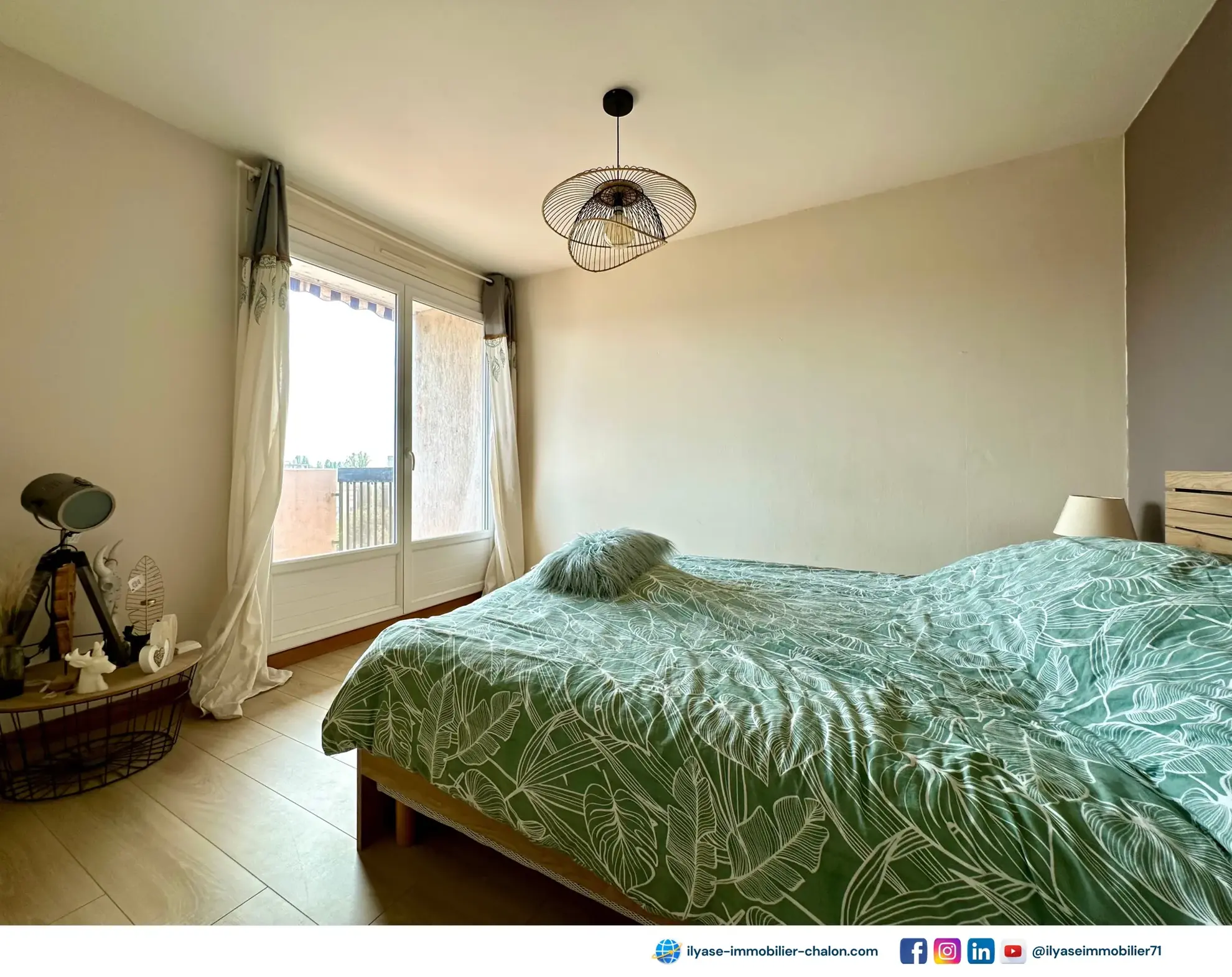 Appartement T4 lumineux de 78 m² avec deux balcons et stationnement à Chalon-sur-Saône 