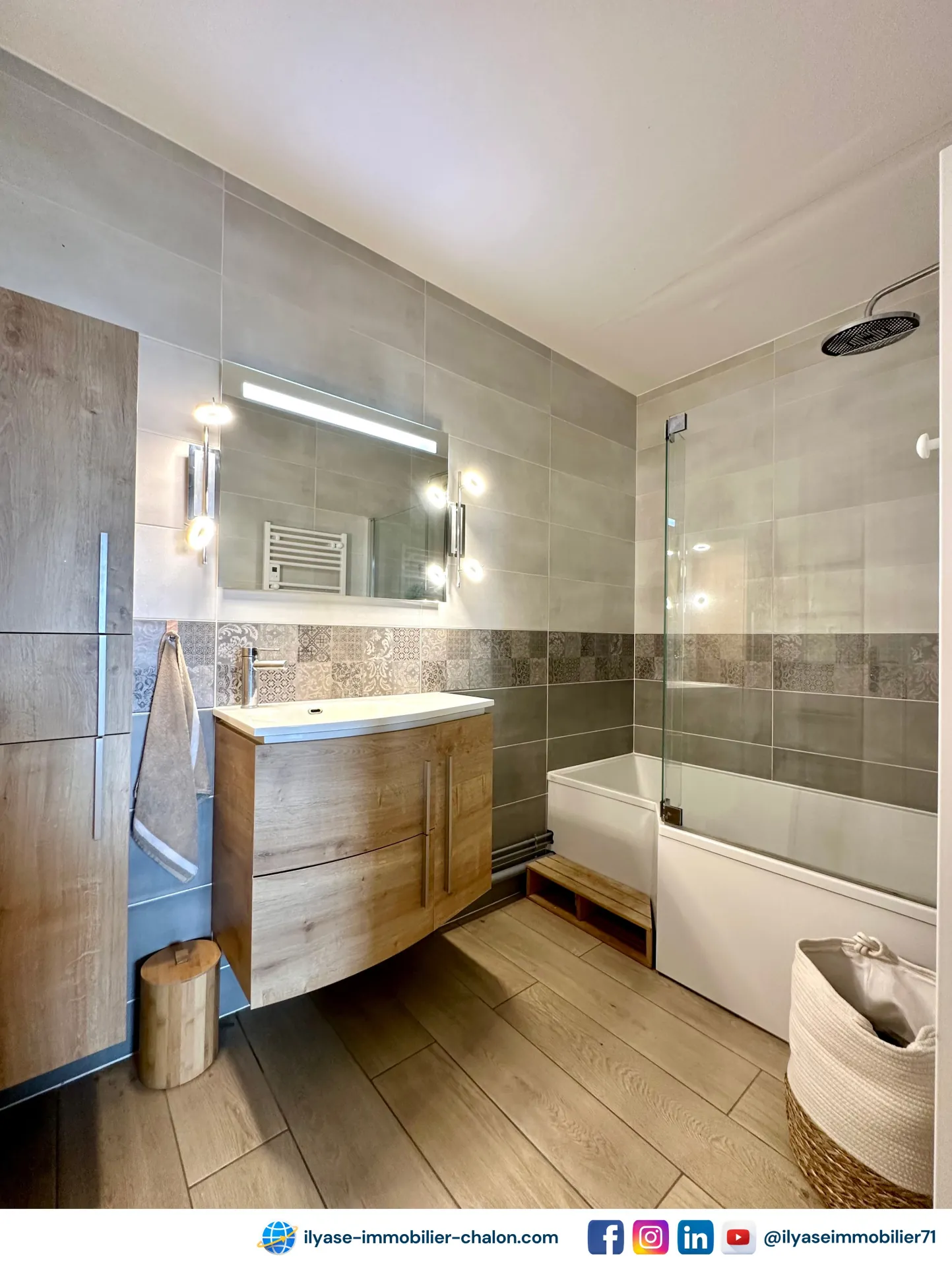 Appartement T4 lumineux de 78 m² avec deux balcons et stationnement à Chalon-sur-Saône 