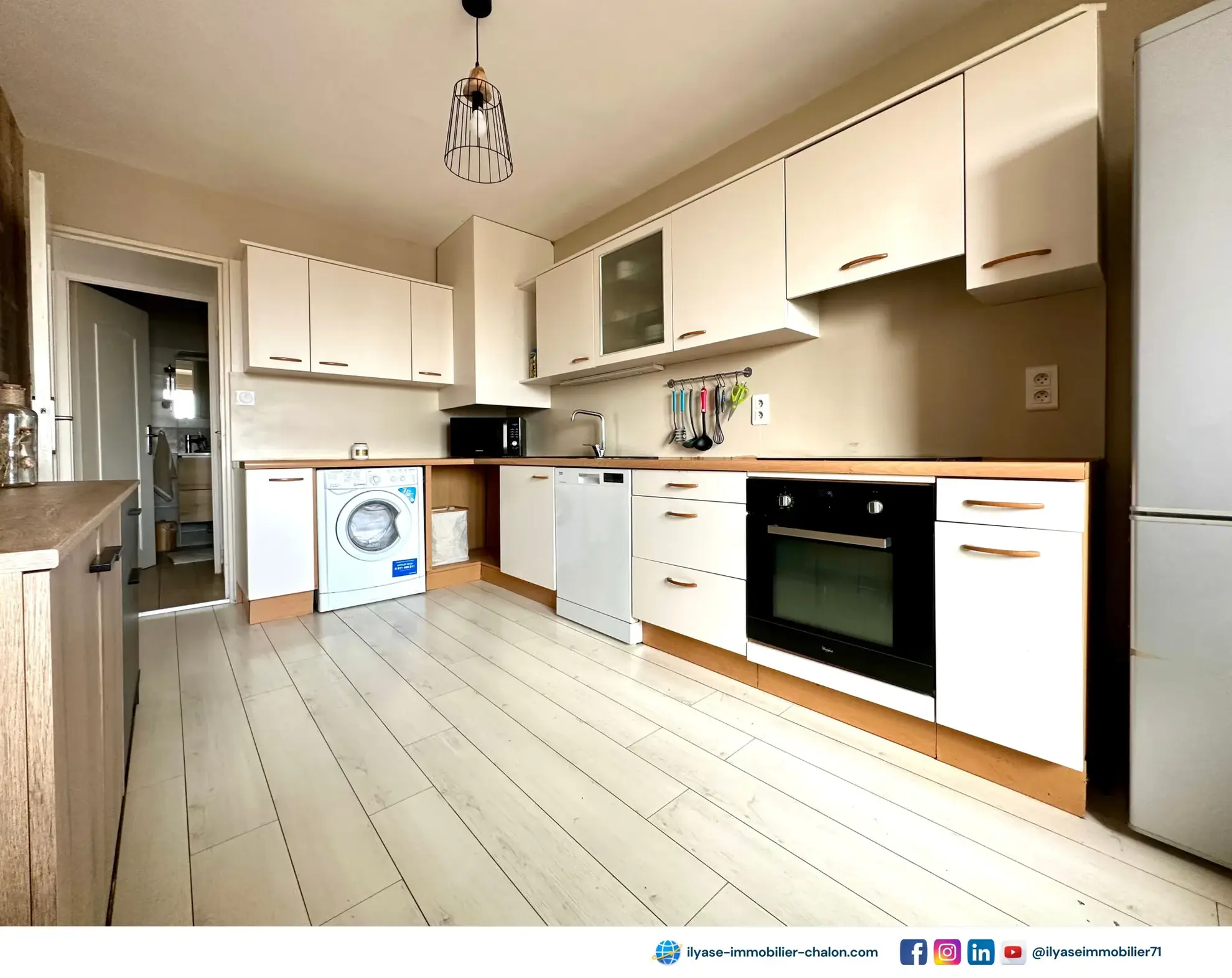 Appartement T4 lumineux de 78 m² avec deux balcons et stationnement à Chalon-sur-Saône 