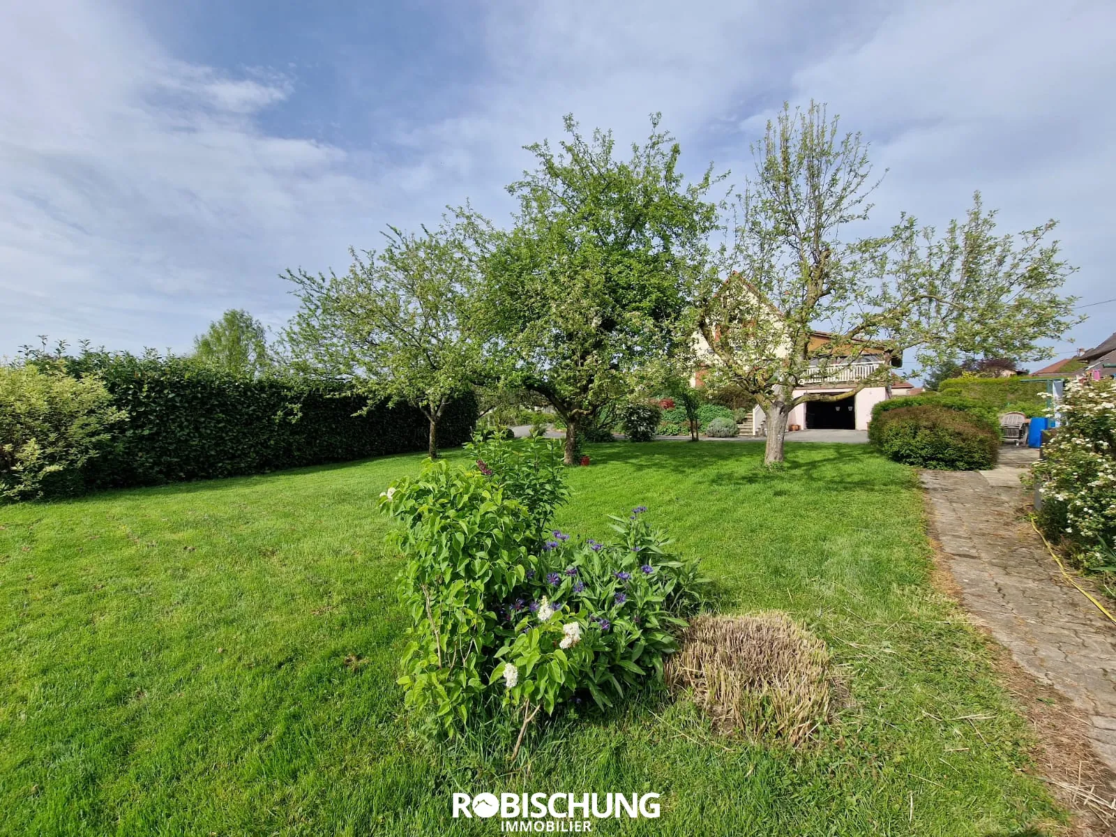 Maison individuelle avec dépendance et grand terrain à Chavannes sur l'étang 