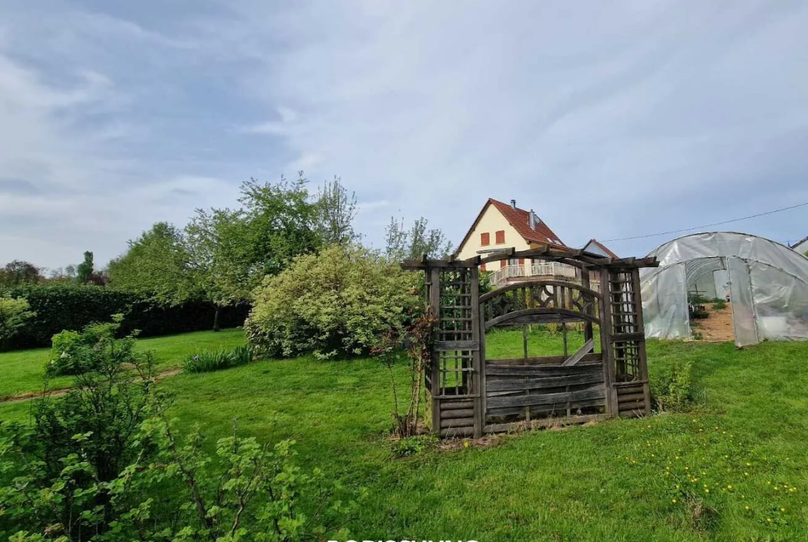 Maison individuelle avec dépendance et grand terrain à Chavannes sur l'étang 