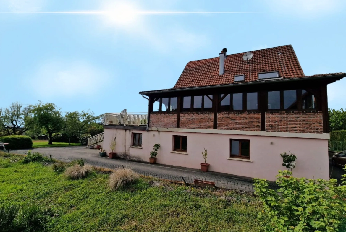Maison individuelle avec dépendance et grand terrain à Chavannes sur l'étang 