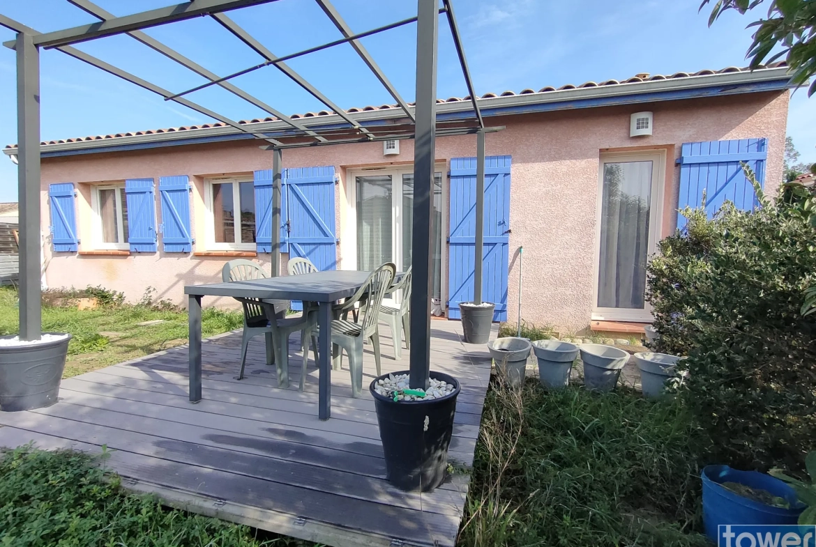 Maison de plain-pied chaleureuse avec jardin à Gaillac 
