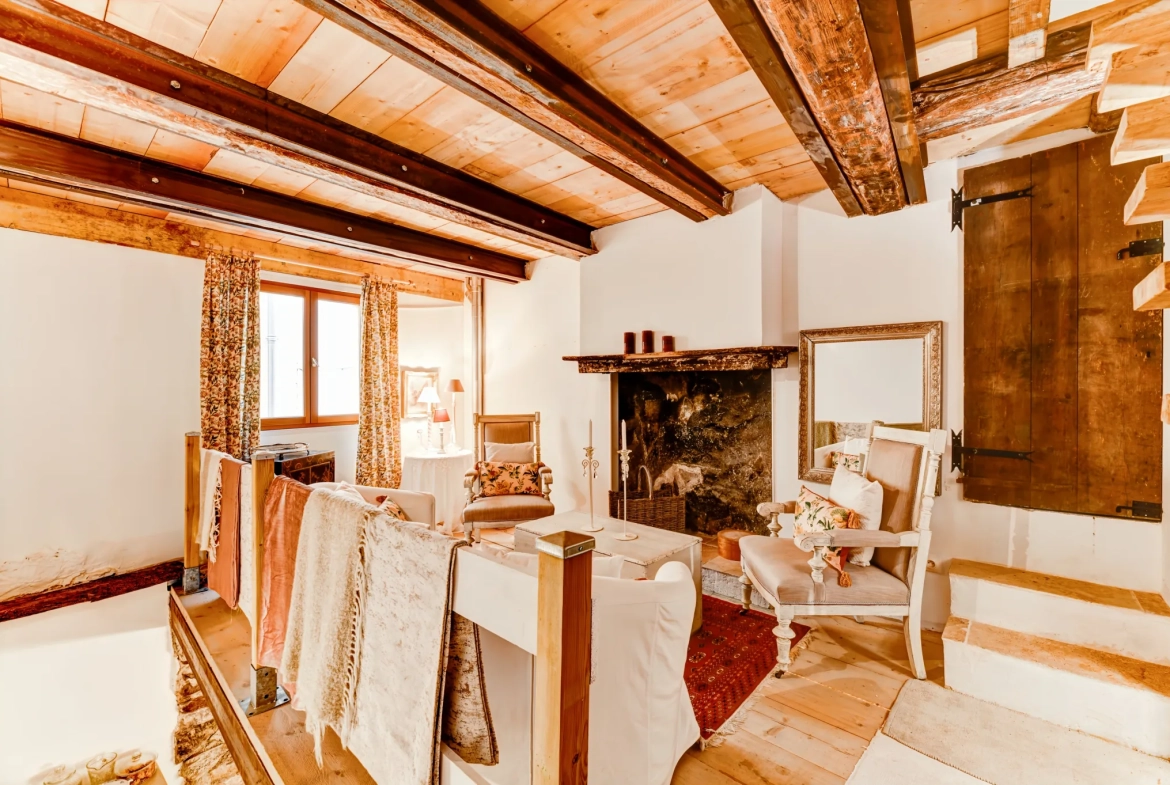 Maison de village rénovée de 80 m² à Saint-Sauveur-sur-Tinée, proche Nice 