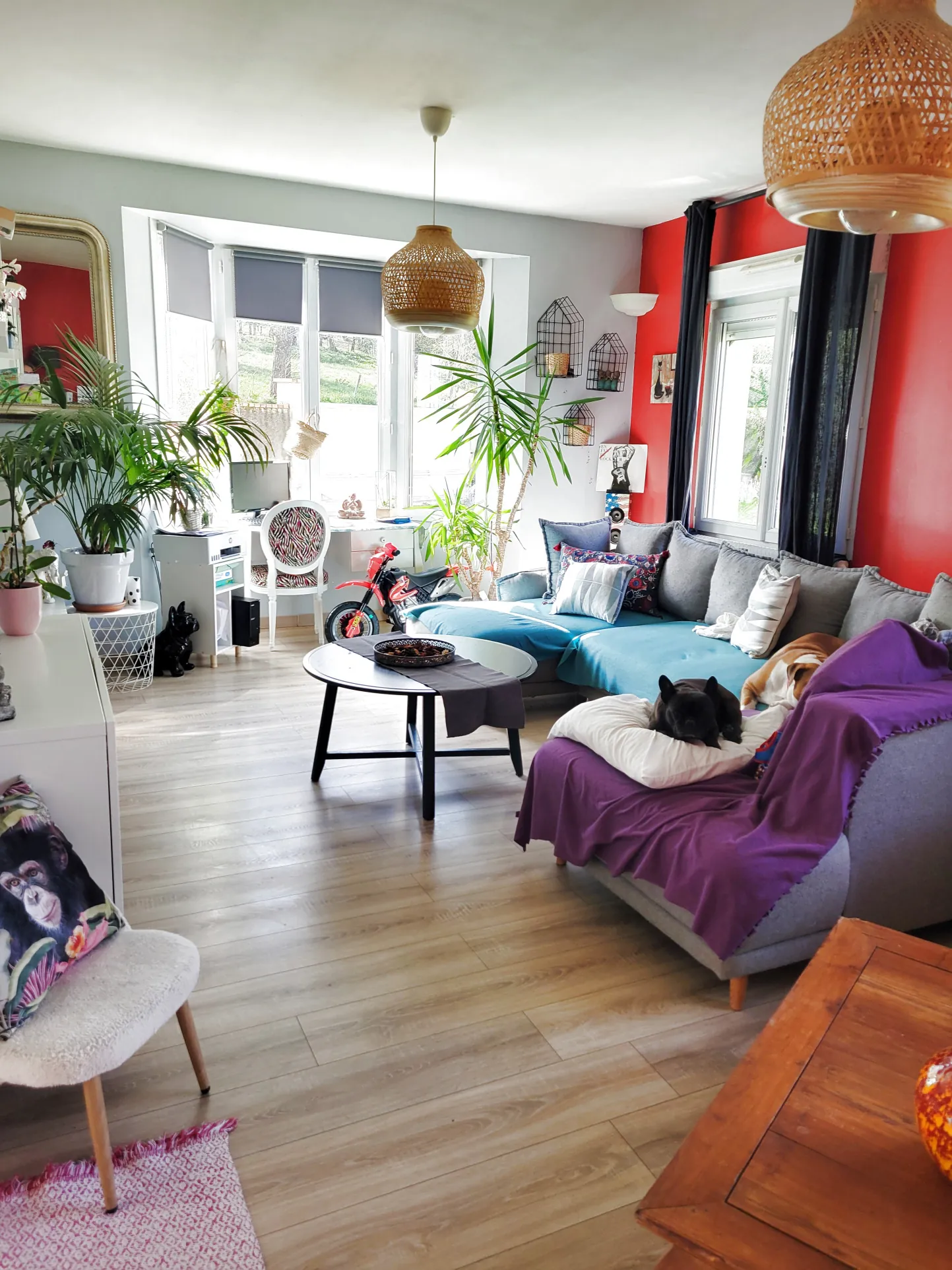 Maison à vendre en Dordogne de 127 m² avec 3 chambres et terrain de 2439 m², DPE B 