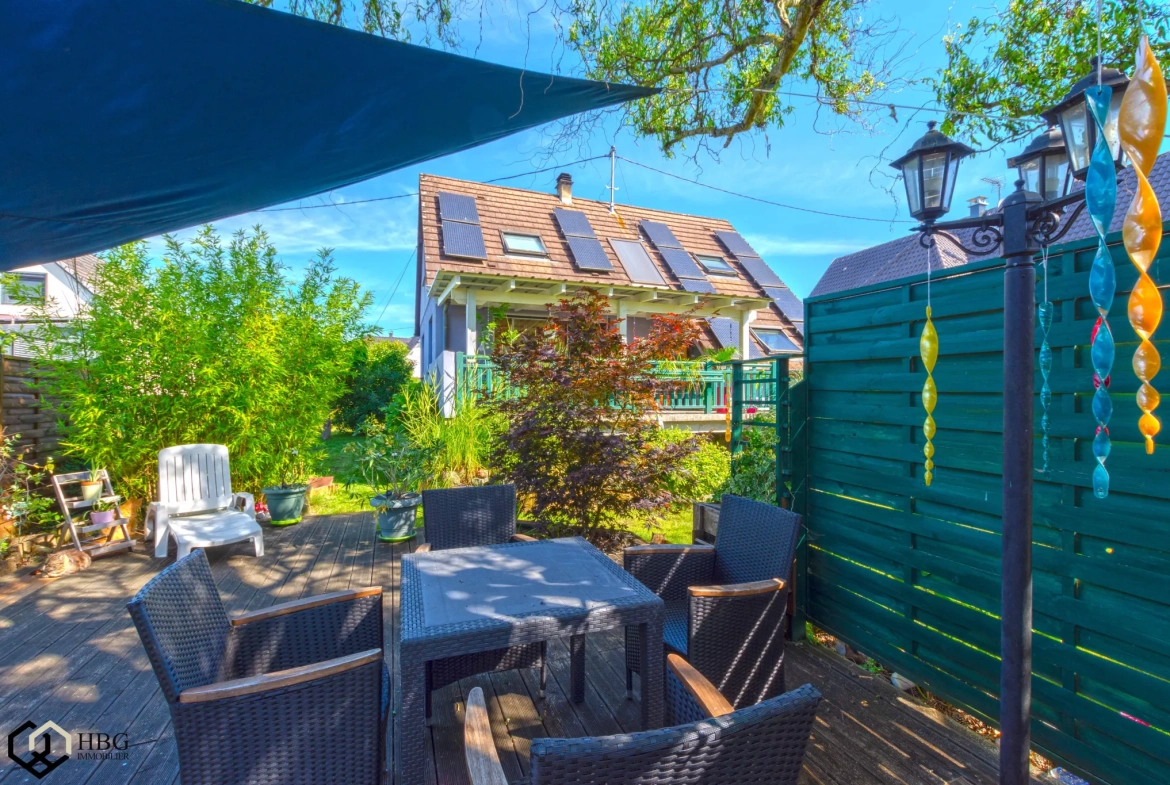 Maison à vendre à Schirrhoffen - 99,20 m², terrain de 960 m², 2 chambres 