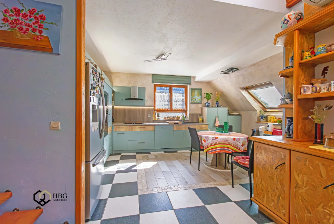 Maison à vendre à Schirrhoffen - 99,20 m², terrain de 960 m², 2 chambres 