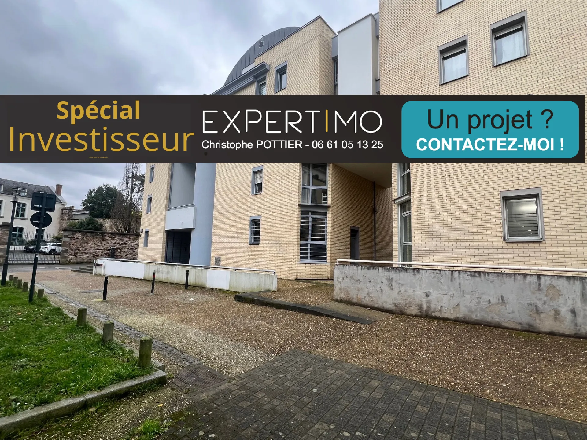 Studio à Rennes dans le centre-ville avec locataire en place - Investissement sûr 