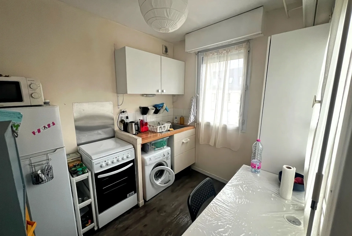Studio à Rennes dans le centre-ville avec locataire en place - Investissement sûr 