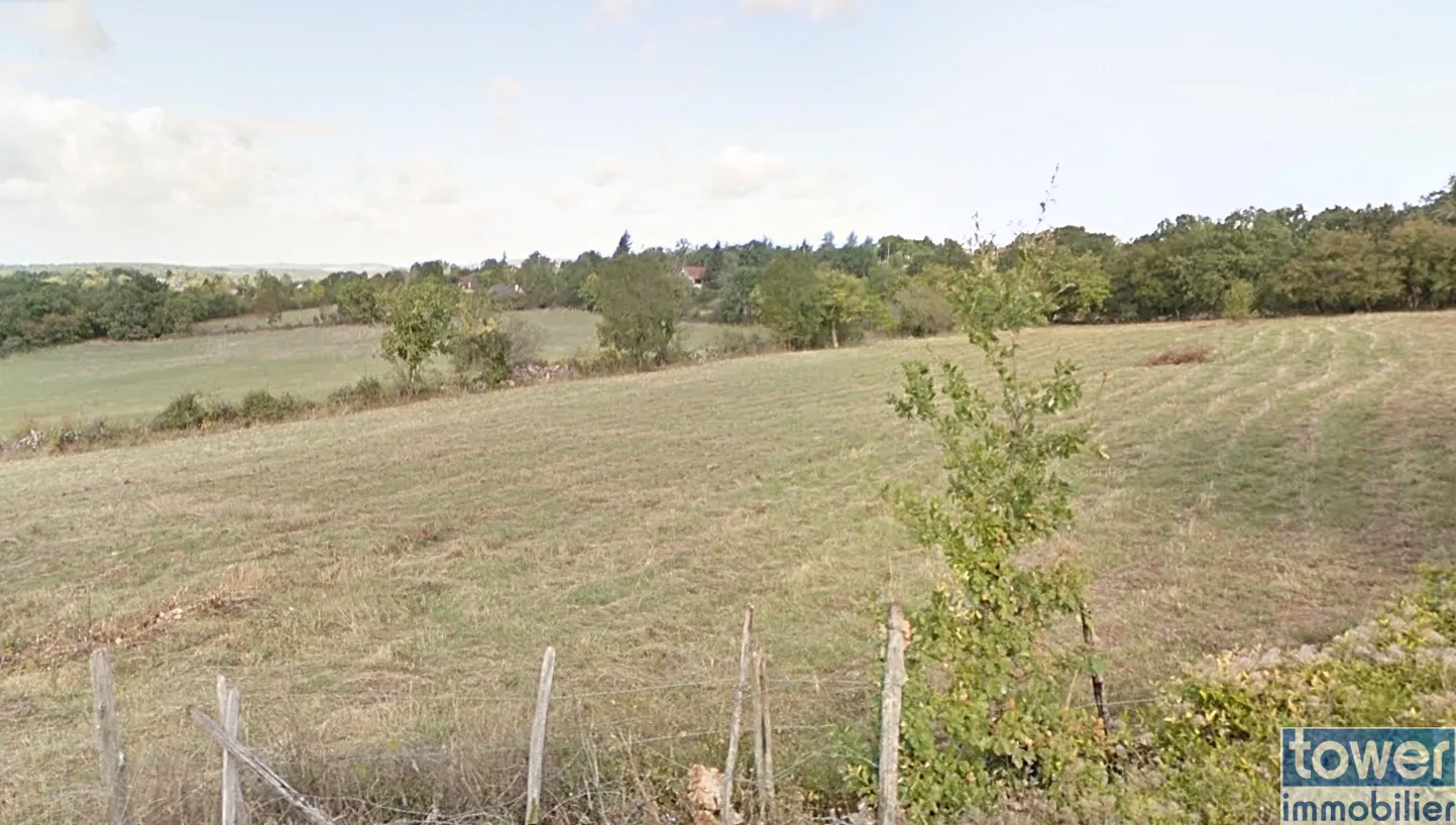 Joli terrain constructible de 4444 m² à Montsales en campagne 
