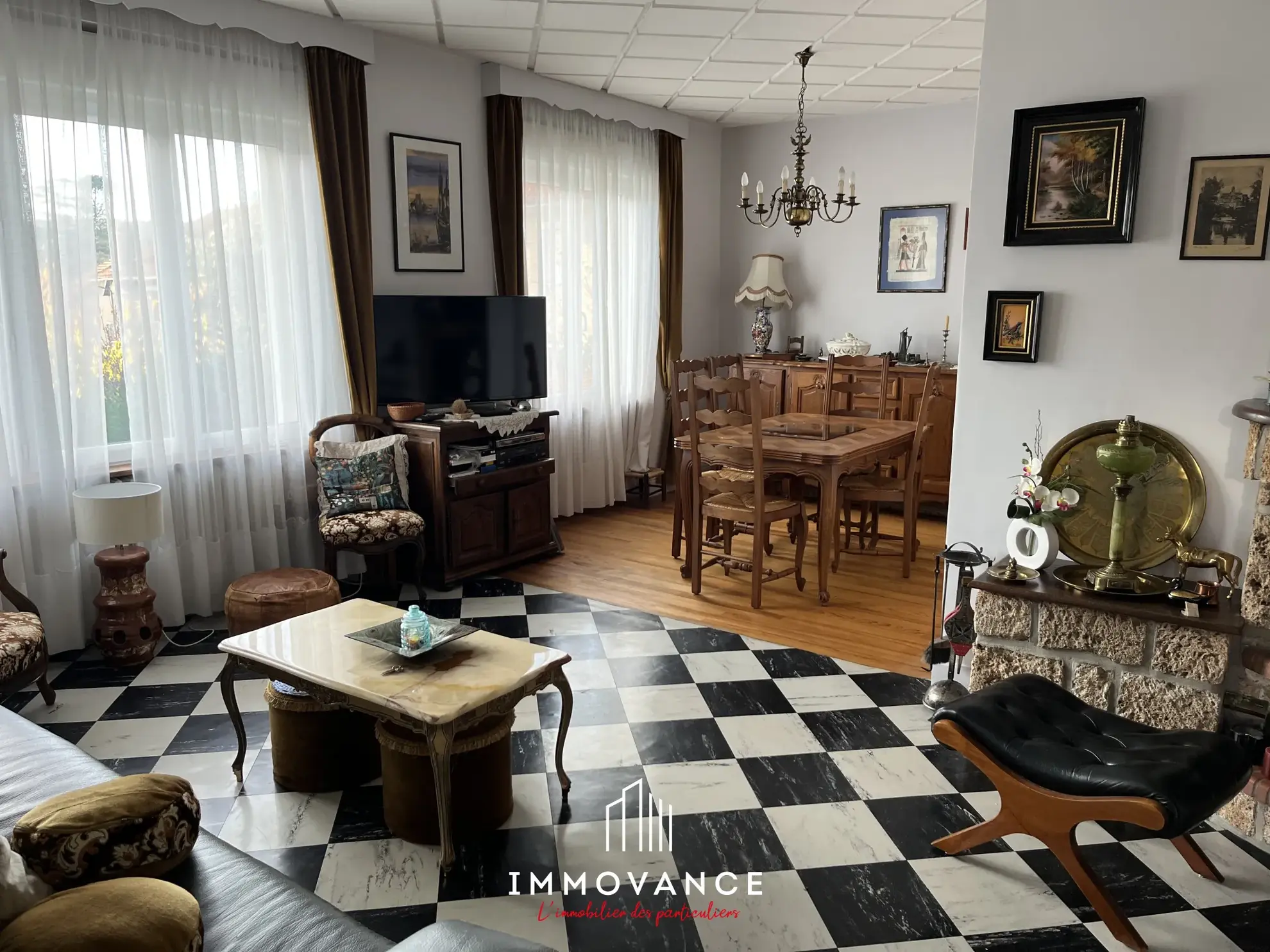 Maison familiale avec potentiel de rénovation à Millaul, 4 chambres sur terrain de 440 m² 