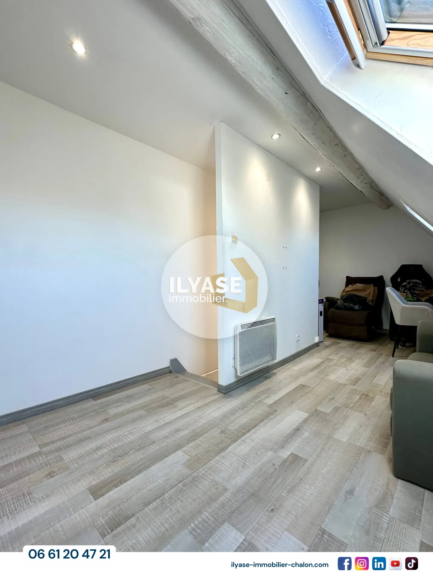 Charmant appartement duplex de 77 m2 au cœur de Chalon-sur-Saône 