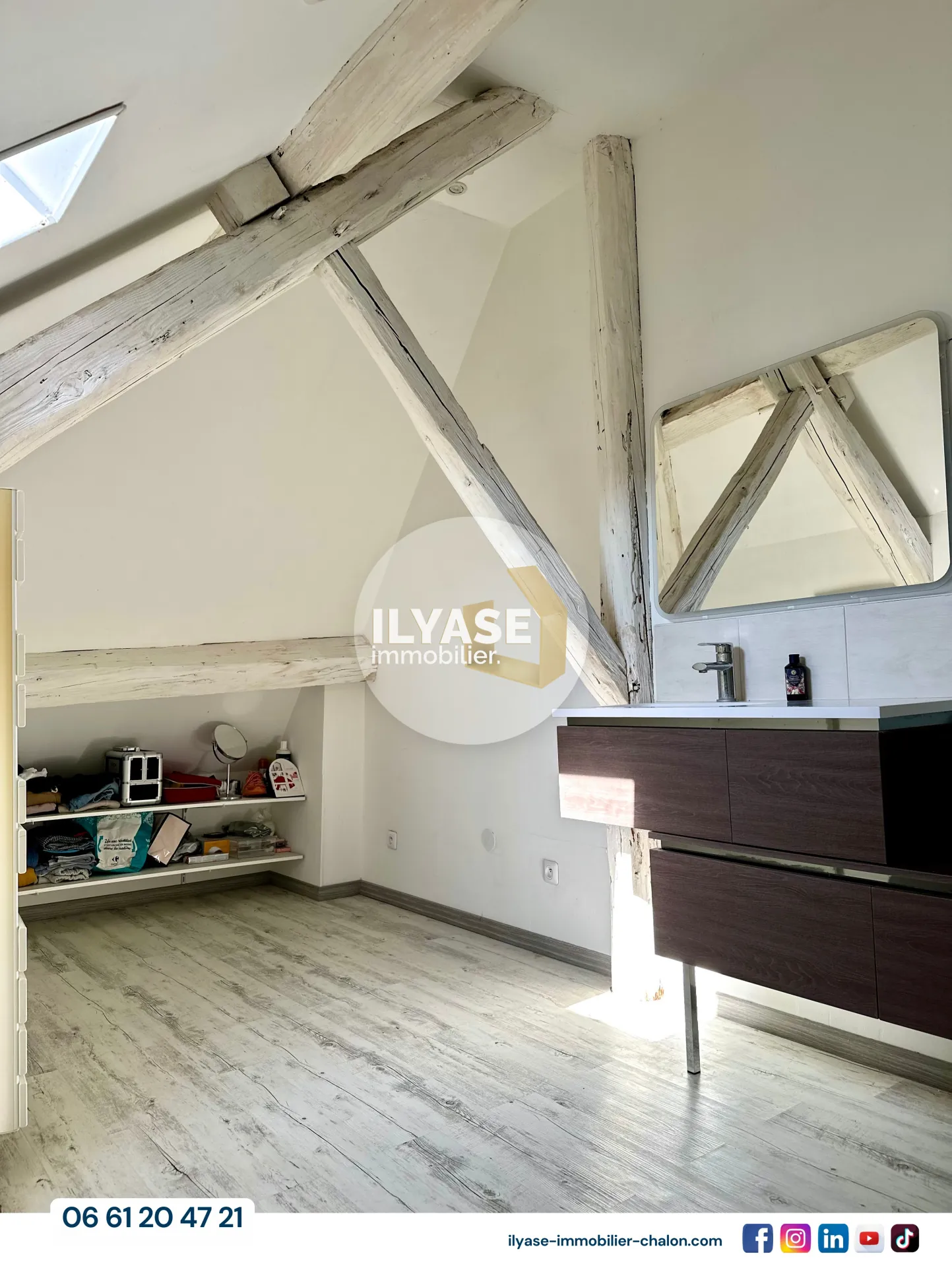 Charmant appartement duplex de 77 m2 au cœur de Chalon-sur-Saône 