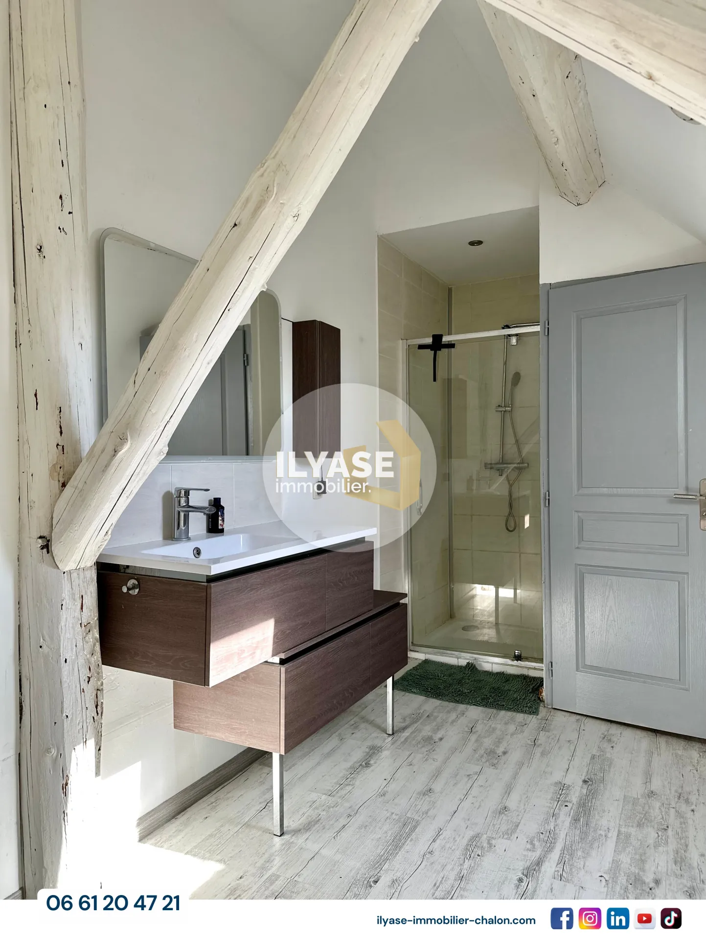 Charmant appartement duplex de 77 m2 au cœur de Chalon-sur-Saône 