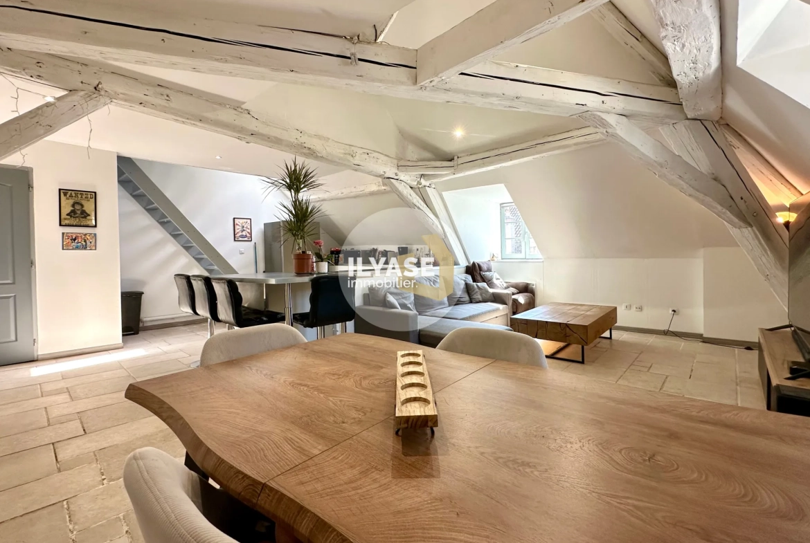 Charmant appartement duplex de 77 m2 au cœur de Chalon-sur-Saône 