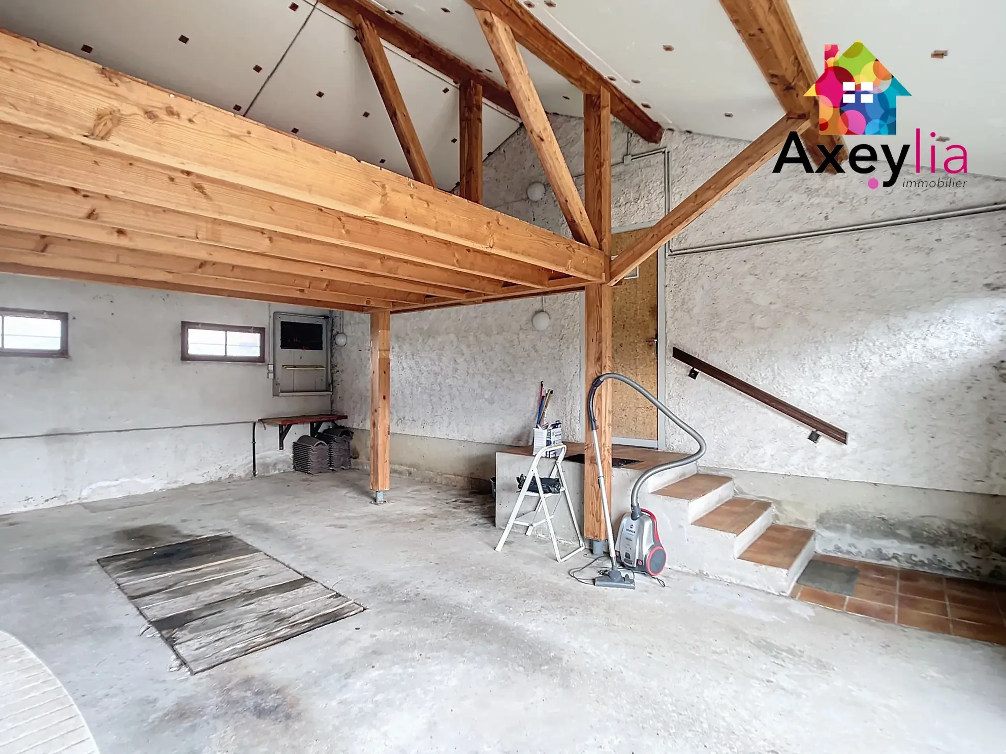 Maison de plain-pied à vendre à Briennon avec garage et jardin 