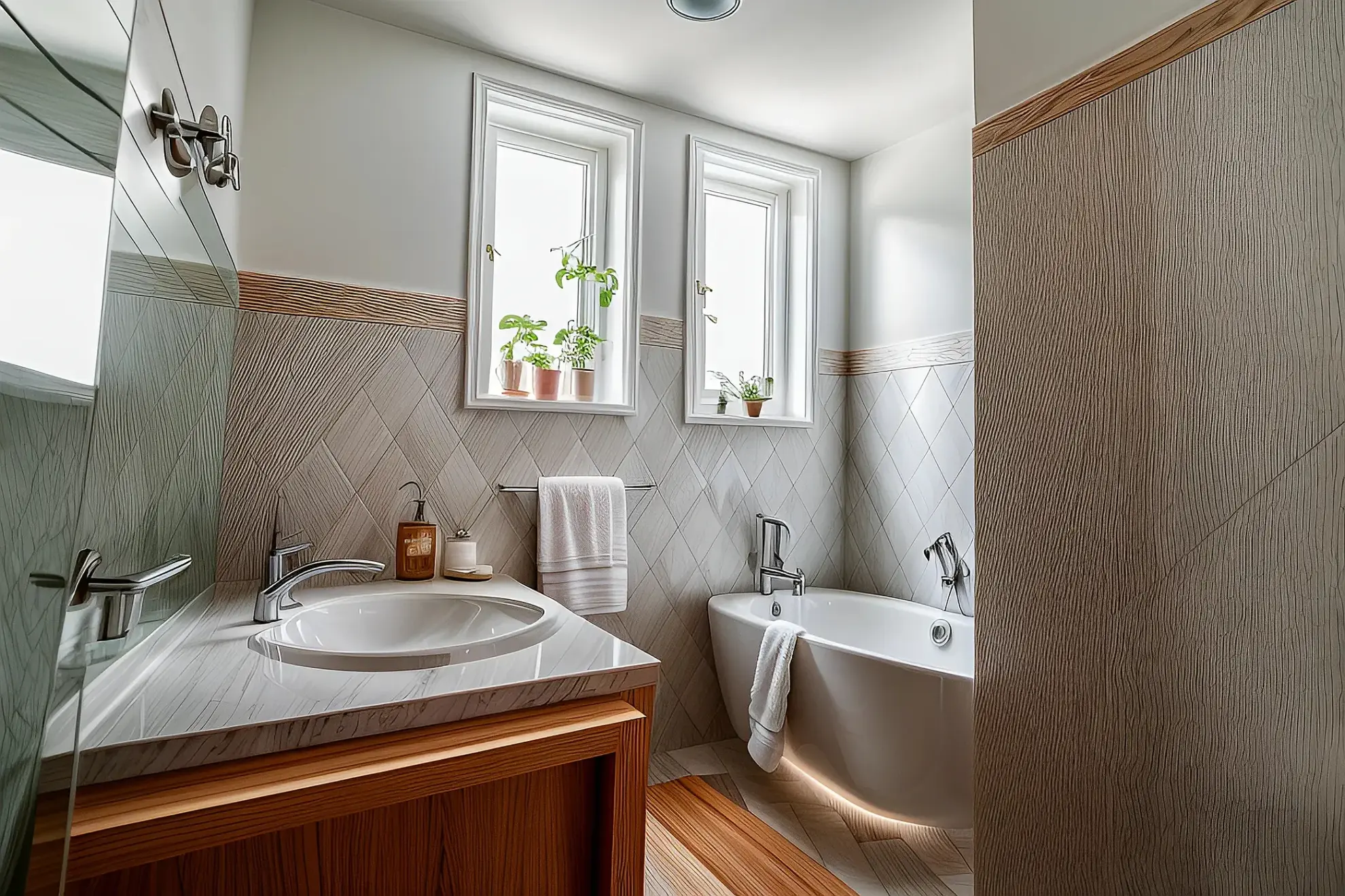 Appartement T4 à Montpelier avec 2 chambres, balcon, cave en dernier étage 