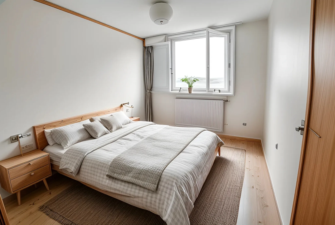 Appartement T4 à Montpelier avec 2 chambres, balcon, cave en dernier étage 