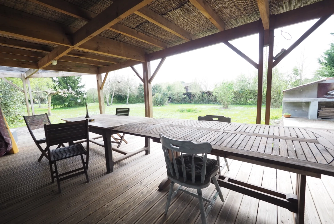 Belle villa de plain-pied de 168 m² à Mongauzy - Calme et proximité autoroute 
