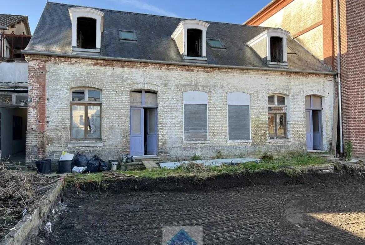 Immeuble à transformer en plusieurs logements au cœur d'Abbeville 