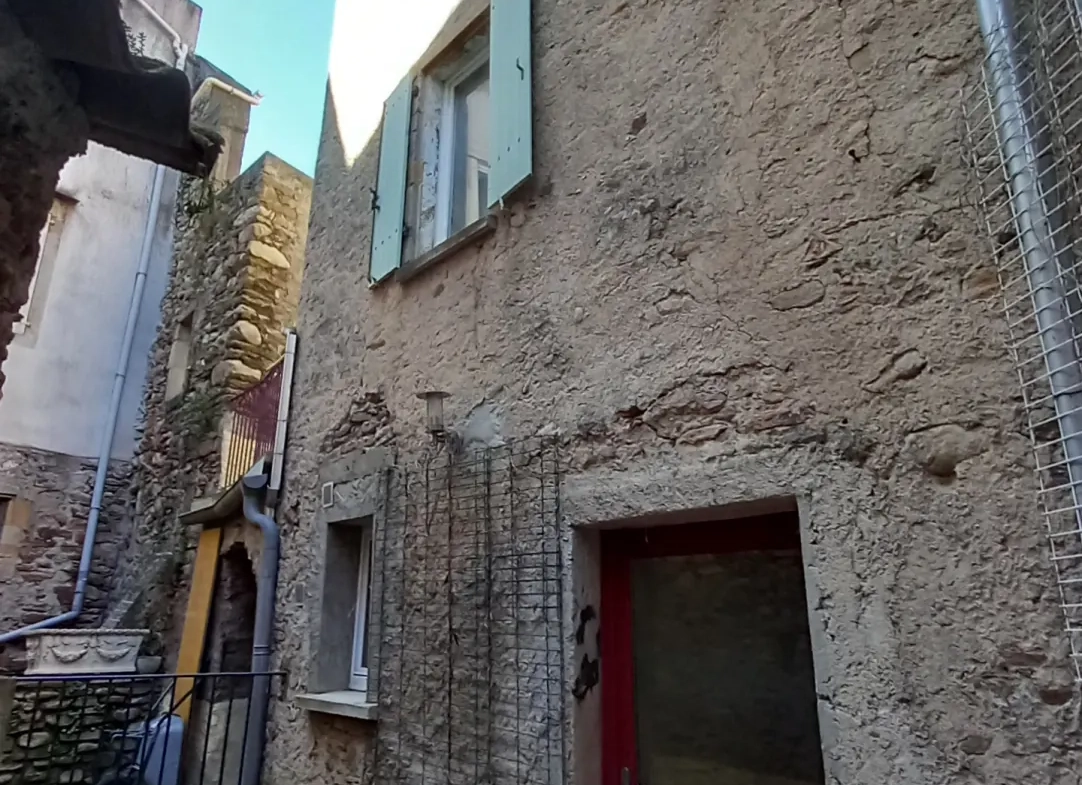 Maison de village en pierre avec terrasse à Saint Gervais sur mare - Opportunité à saisir 