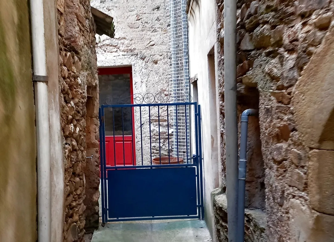 Maison de village en pierre avec terrasse à Saint Gervais sur mare - Opportunité à saisir 