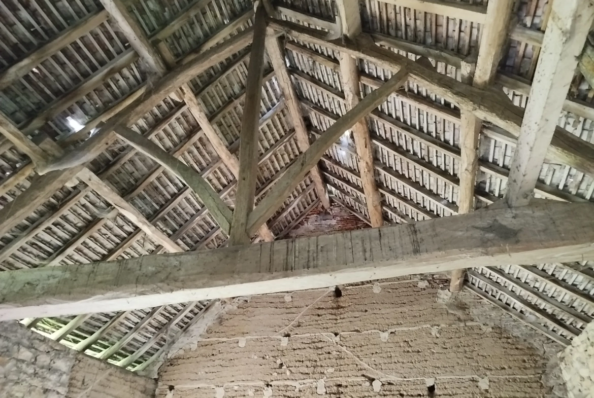 Ferme à rénover de 704 m² proche du village à L'Abergement de Cuisery 