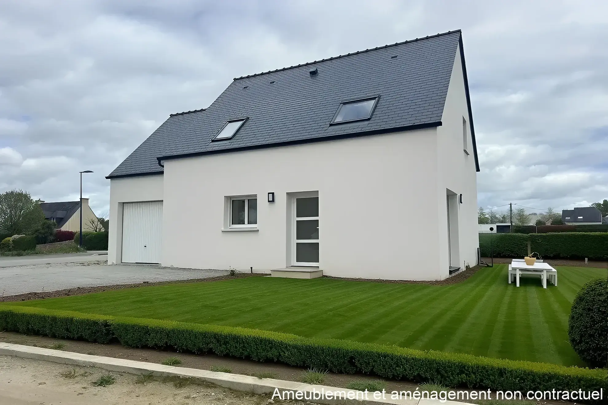 Maison neuve 4 chambres à Saint-Jean-Brévelay près de Vannes 