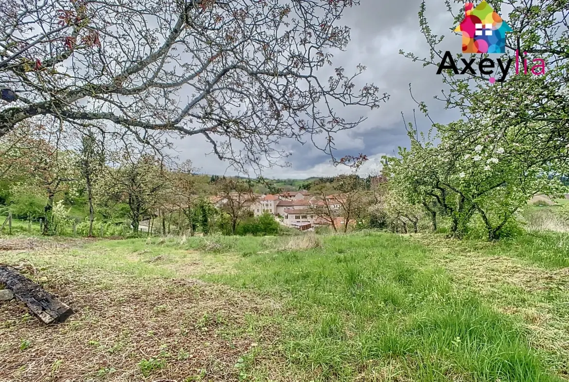 Maison en pierres à rénover au Crozet avec terrain de 3646 m² et dépendance 