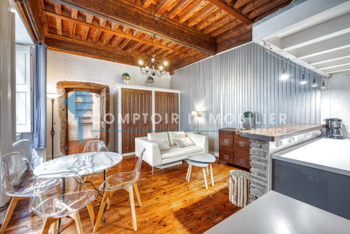 Appartement de prestige de 52 m² dans un hôtel Renaissance à Grenoble Notre-Dame 