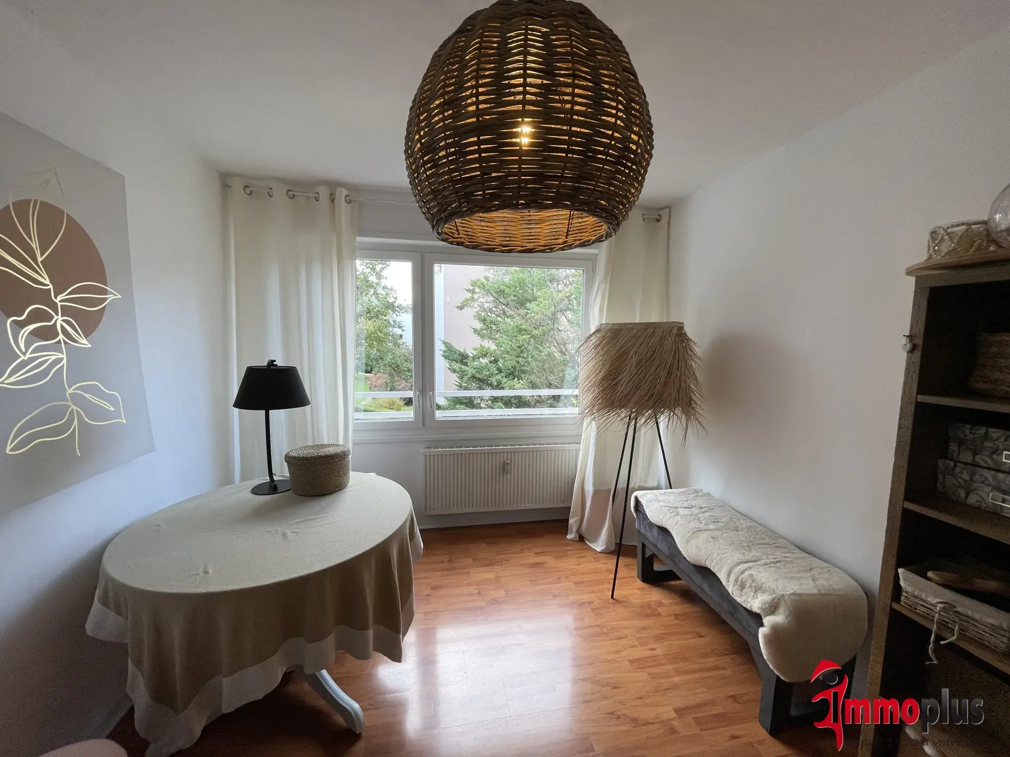 Appartement F5 traversant avec balcons et parking à Rixheim 