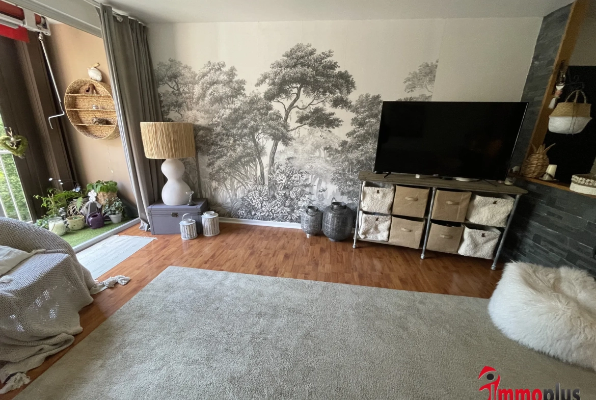 Appartement F5 traversant avec balcons et parking à Rixheim 